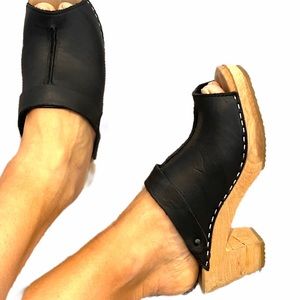Skola Women's Kate Clog - Black - Size 38